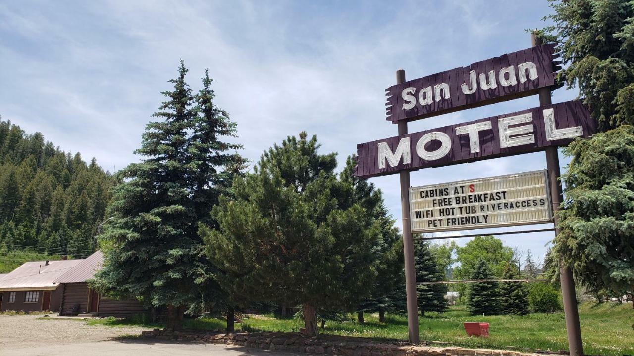 San Juan Motel & Cabins Pagosa Springs Exterior photo